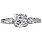 LaVie Classic Semi-Mount Diamond Ring 115451-RD100