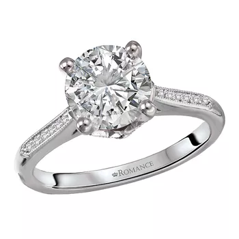 Art Deco Diamond Engagement Ring 160322-RD150
