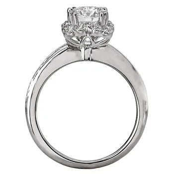 Halo Semi-Mount Diamond Ring 119141-100K