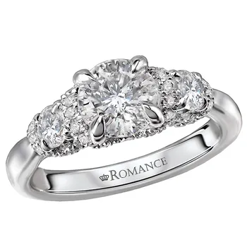 Classic Semi-Mount Diamond Ring 119246-RD100K