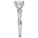 LaVie Peg Head Semi-Mount Diamond Ring 115412-100