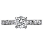 LaVie Classic Semi-Mount Diamond Ring 115483-RD075