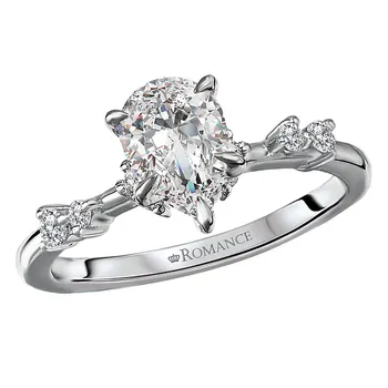Semi-Mount Diamond Engagement Ring 160207-PS100