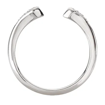Vintage Styled Open Cuff Wedding Band 160300-W