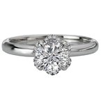 LaVie Halo Semi-Mount Diamond Ring 115317-100