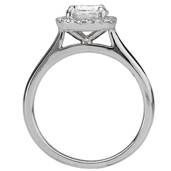 Halo Semi-Mount Diamond Ring 115318-100