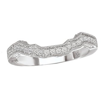 Scalloped Matching Band 115089-100WA