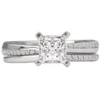 LaVie Classic Semi-Mount Diamond Ring 115178-100A