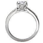 LaVie Classic Semi-Mount Diamond Ring 115466-PS075
