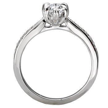 Classic Semi-Mount Diamond Ring 115466-PS075