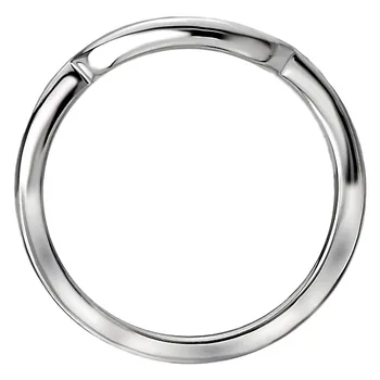 White Gold Wedding Band 160162-W2