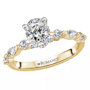 Classic Semi-Mount Diamond Ring 160020-OV100Y