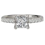 LaVie Classic Semi-Mount Diamond Ring 115259-100A