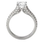 LaVie Split Shank Semi-Mount Diamond Ring 115195-100