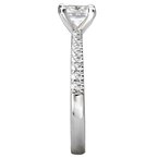 LaVie Classic Semi-Mount Diamond Ring 115474-PC075