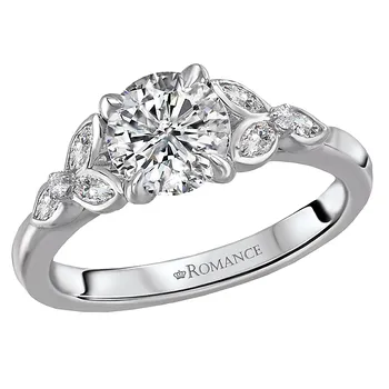 Classic Semi-Mount Diamond Ring 119270-RD100K