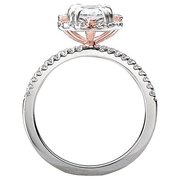 Halo Semi-Mount Diamond Ring 119200-RD100TRK
