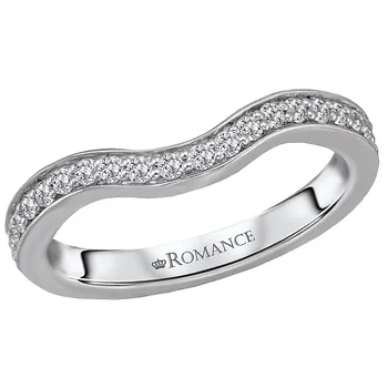 Curved Wedding Band 119191-WK