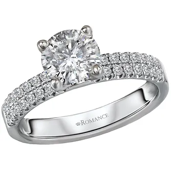 Semi-Mount Diamond Engagement Ring 160123-RD100