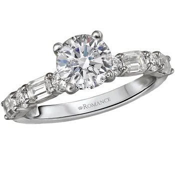Diamond Semi-Mount Engagement Ring 160133-RD100