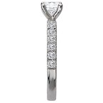 LaVie Diamond Semi-Mount Engagement Ring 116137-RDS