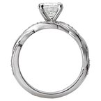 LaVie Peg Head Semi-Mount Diamond Ring 115422-RD100