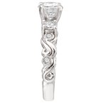 LaVie Peg Head Semi-Mount Ring 115018-S