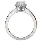 LaVie Split Shank Semi-Mount Diamond Ring 115404-OV100