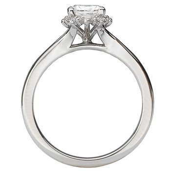 Split Shank Semi-Mount Diamond Ring 115404-OV100
