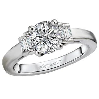 Classic Semi-Mount Diamond Ring 160031-RD100