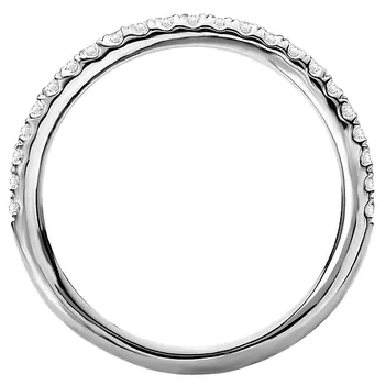 *** Lab Grown Diamond *** Diamond Wedding Band 160131-WLG