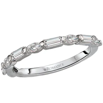 *** Lab Grown Diamond *** Diamond Wedding Band 160128-WLG