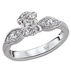 LaVie Classic Semi-Mount Diamond Ring 115471-OV075