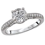 LaVie Classic Semi-Mount Diamond Ring 115428-RD100