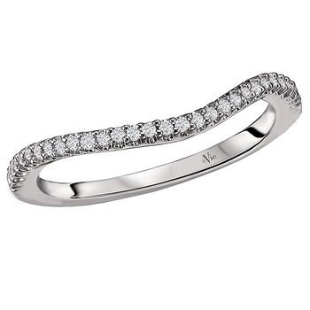 Curved Wedding Band 115288-100W