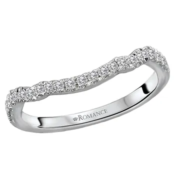 Curved Wedding Band 160060-W