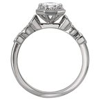 LaVie Halo Semi-Mount Diamond Ring 115446-RD075