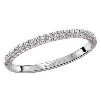 Diamond Straight Front Diamond Ring 160267-W
