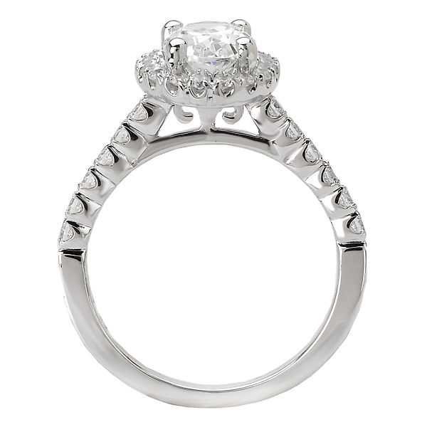 Halo Semi-Mount Diamond Ring 116087-050S