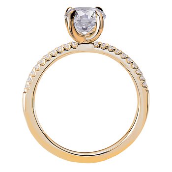 Classic Semi-Mount Diamond Ring 115427-RD100Y