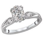 LaVie Classic Semi-Mount Diamond Ring 115451-OV100