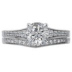 LaVie Classic Semi-Mount Diamond Ring 115442-RD100