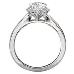 LaVie Split Shank Semi-Mount Diamond Ring 115404-PS100