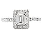 LaVie Halo Semi-Mount Diamond Ring 115037-050