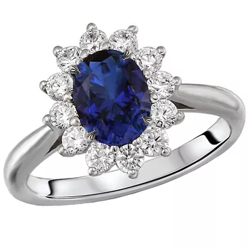 14kt Diamond & Ruby Ring 212045-8X6DR
