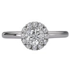 LaVie Halo Semi-Mount Diamond Ring 115448-RD075