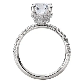 Semi-Mount Diamond Engagement Ring 160223-OV200