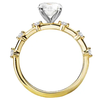 Semi-Mount Diamond Engagement Ring 160163-RD100Y