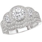 LaVie Halo Semi-Mount Diamond Ring 115088-100