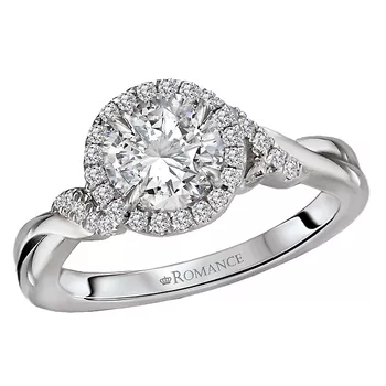 Diamond Semi-Mount Engagement Ring 160168-RD100